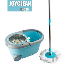 Joyclean New Magic Spin Mop with Wheels and Detachable Basket